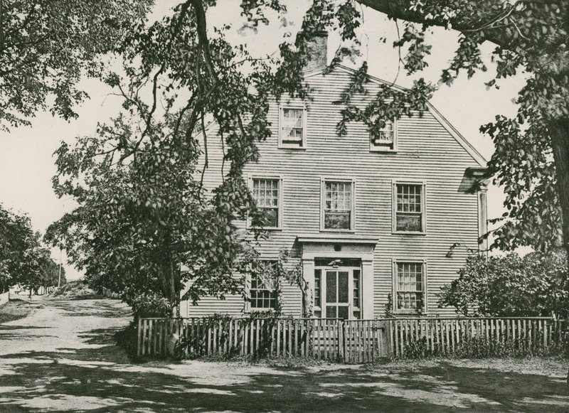 Casa de Sir William Pepperell, Maine (fotogravura) de American School