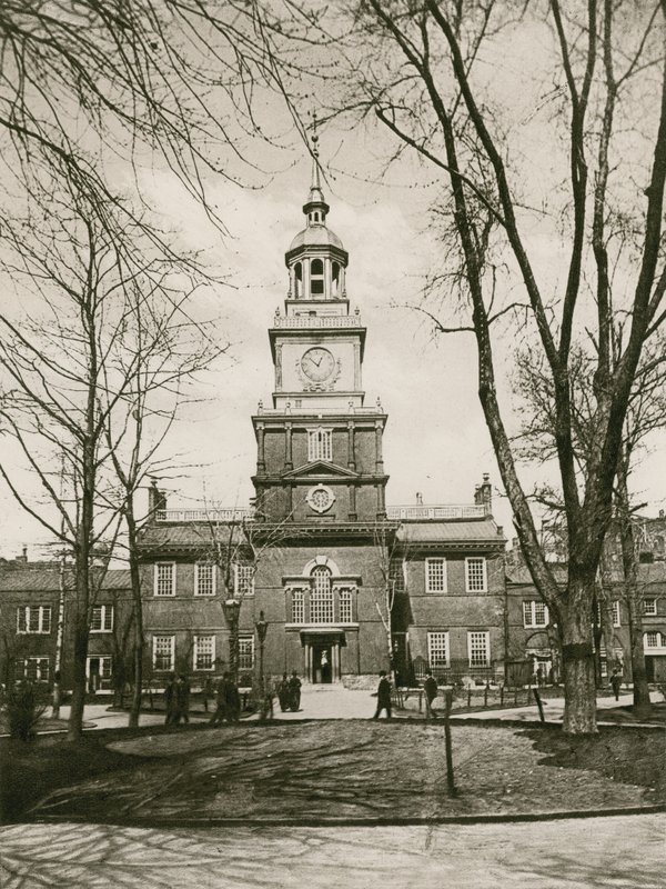 Independence Hall, Filadélfia (fotogravura) de American School