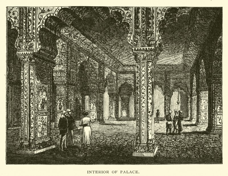 Interior do palácio de American School