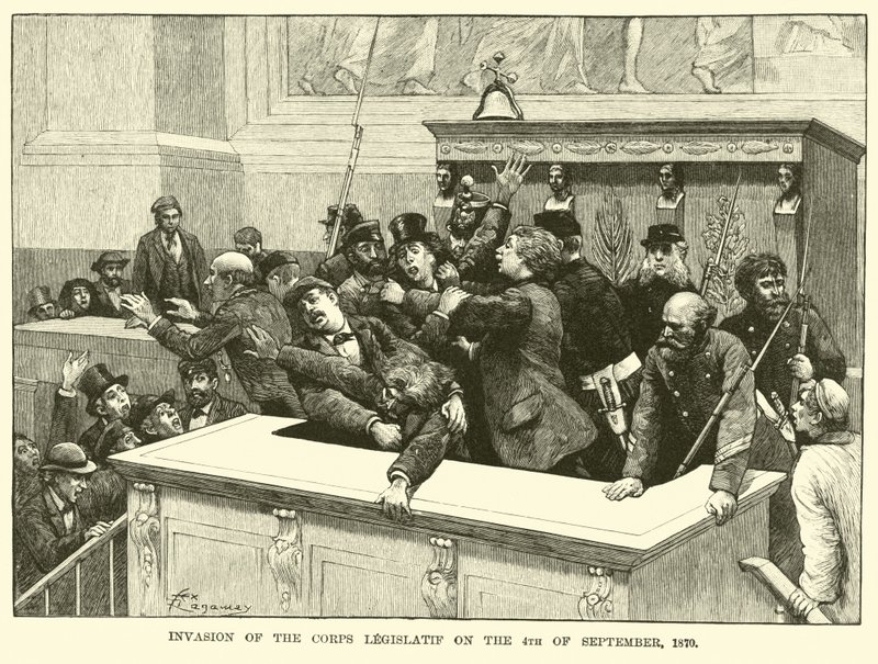 Invasão do Corpo Legislativo em 4 de setembro de 1870 de American School