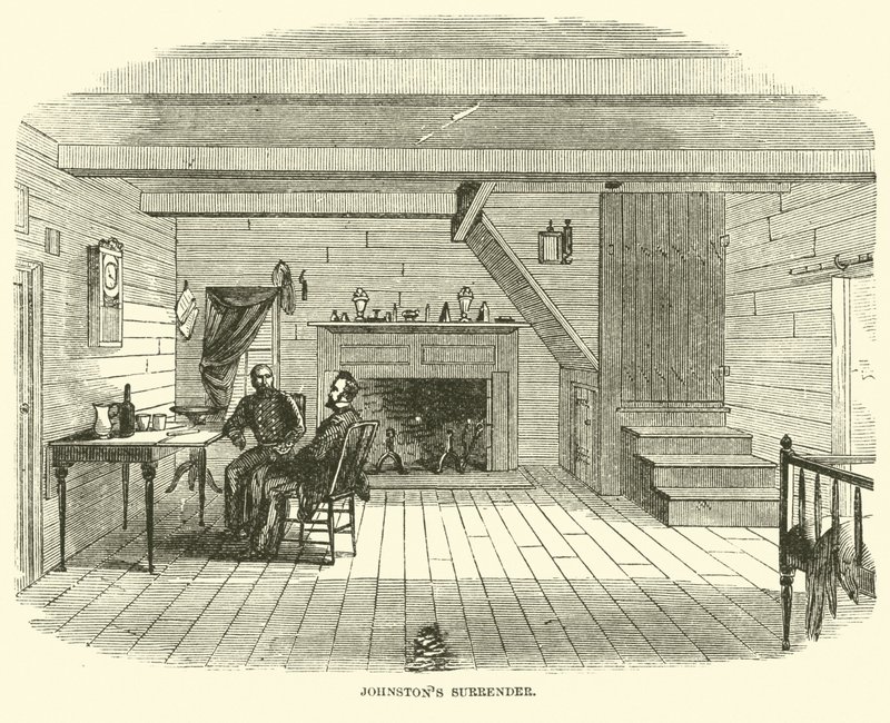 Johnstons se render, abril de 1865 de American School