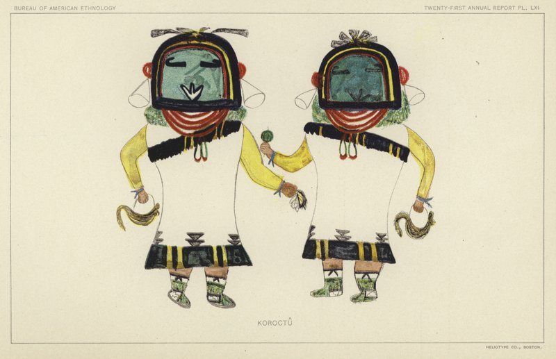 Koroctu (litografia a cores) de American School