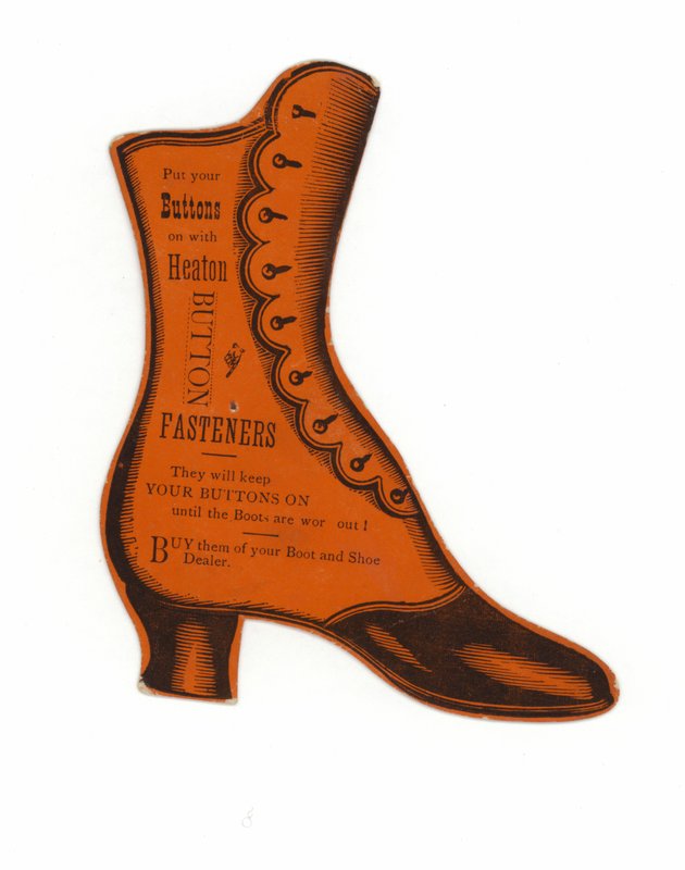 Bota de Senhoras com fecho de botão de American School