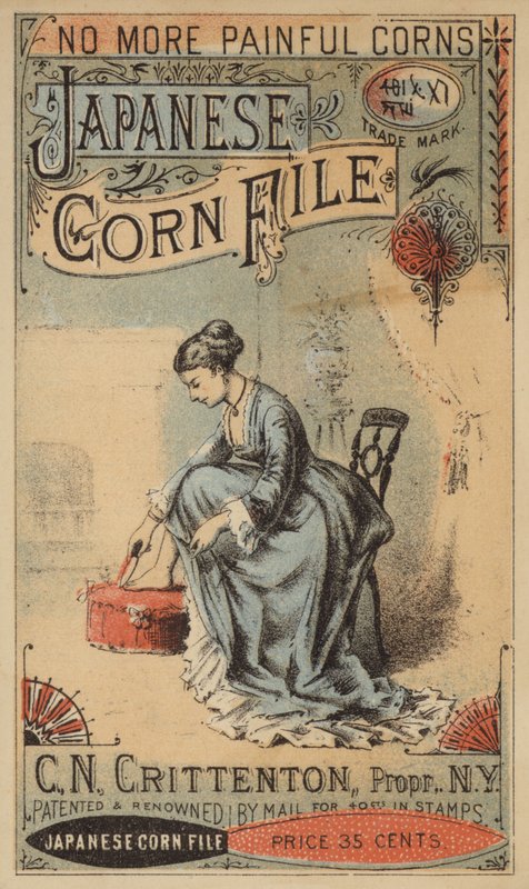 Senhora arquivando-a milho de American School