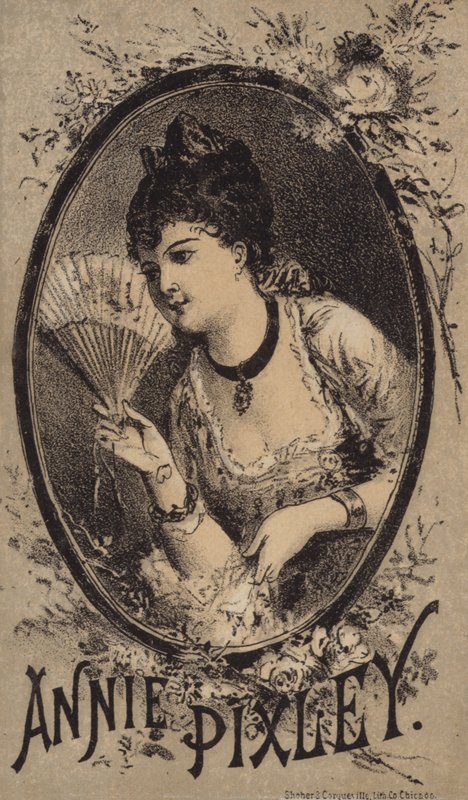 Senhora com ventilador de American School