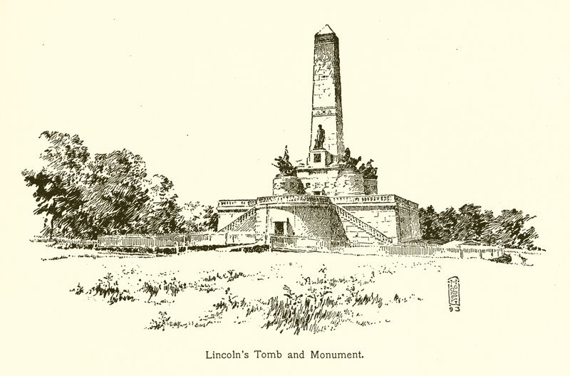 Lincolns Tomb e Monumento de American School