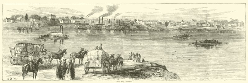 Little Rock, Arkansas, agosto de 1863 de American School