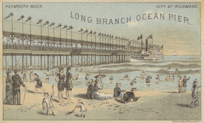 Long Branch Ocean Pier de American School