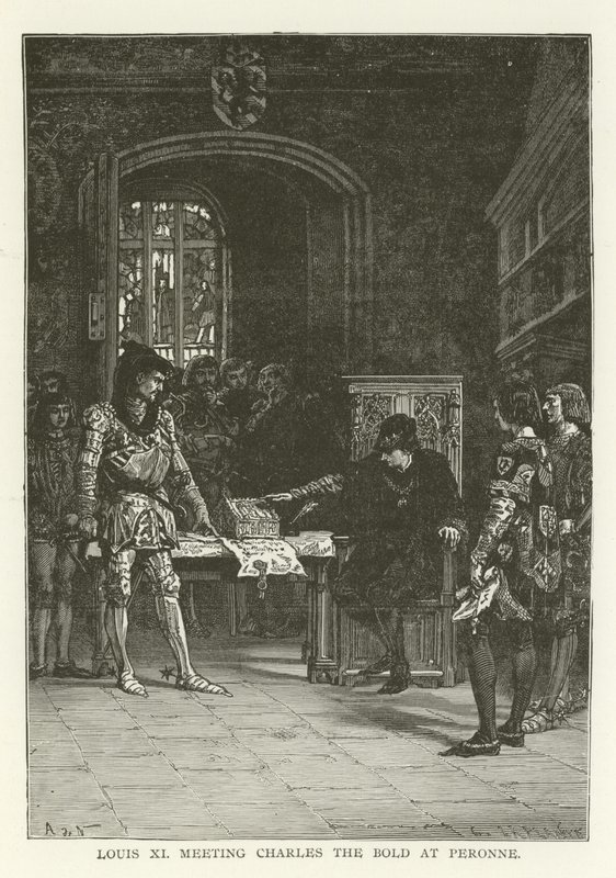 Louis XI encontra Charles the Bold em Peronne de American School