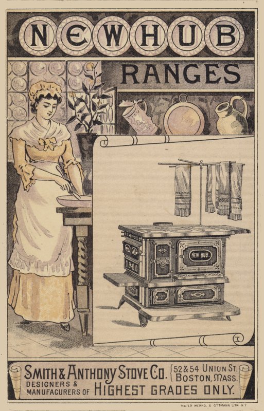 Empregada doméstica na cozinha de American School