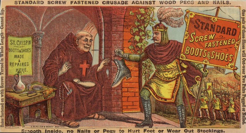 Monge e cruzado de American School