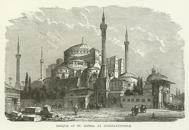 Mesquita de Santa Sofia em Constantinopla de American School