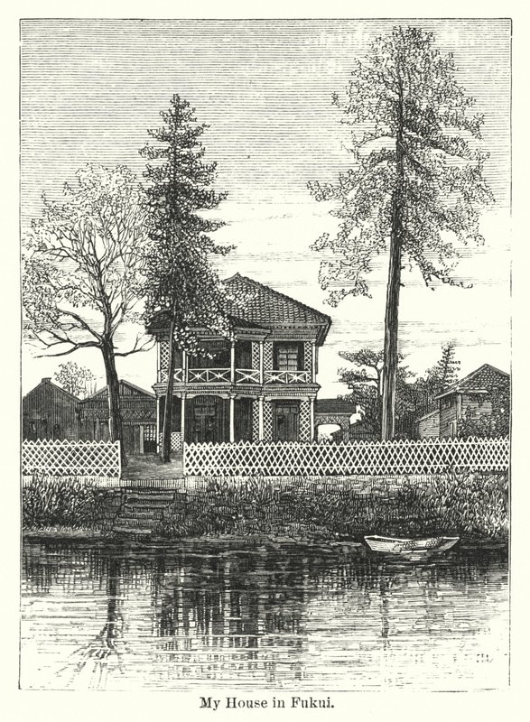 My House in Fukui (gravura) de American School
