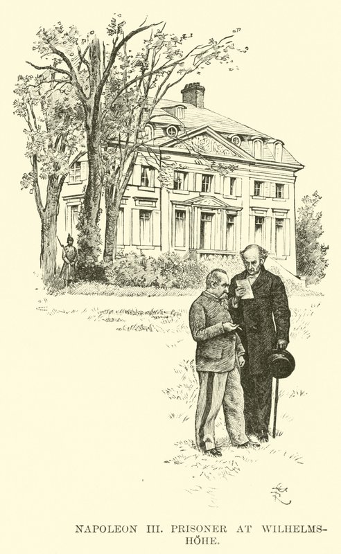 Napoleão III, prisioneiro em Wilhelmshohe de American School