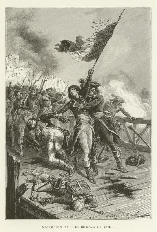 Napoleão na ponte de Lodi de American School