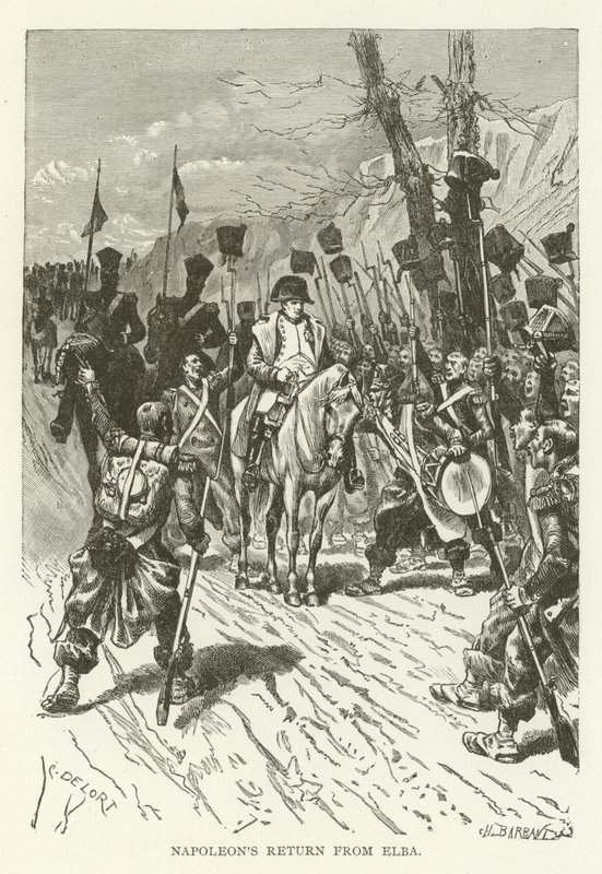 Napoleões retornam de Elba de American School