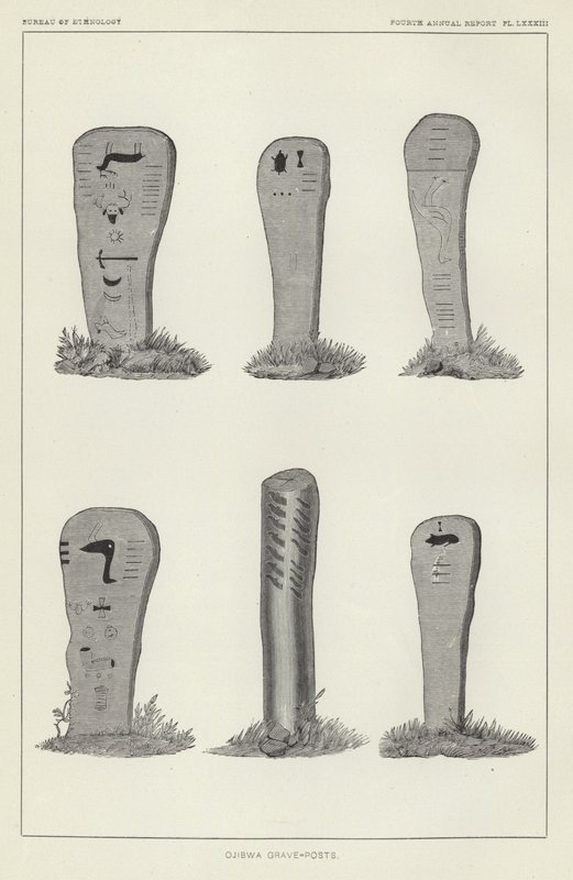 Túmulos Ojibwa de American School