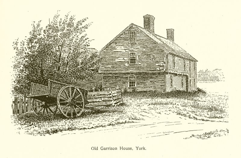 Casa velha da guarnição, York de American School
