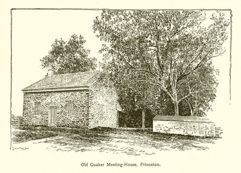 Casa de reunião velha do Quaker, Princeton de American School