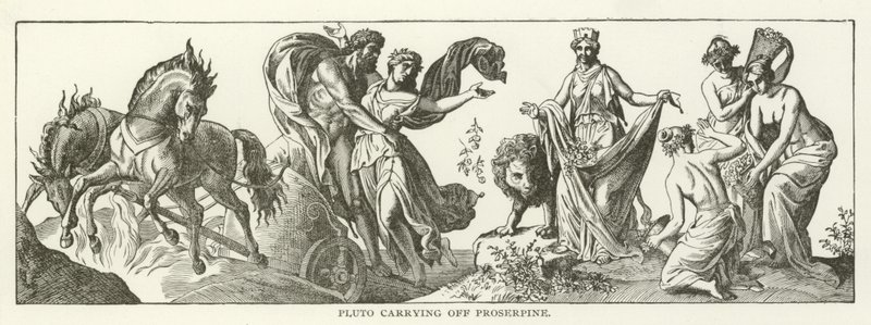 Plutão levando Proserpina de American School