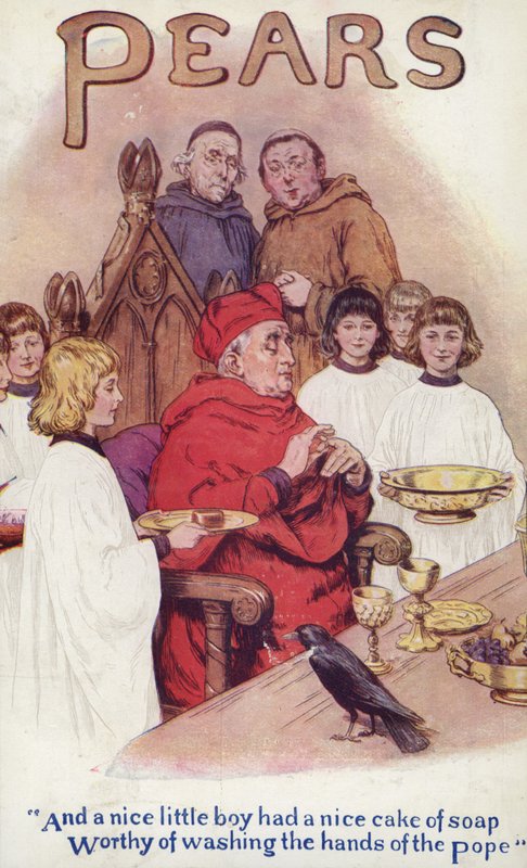 Papa lavando as mãos de American School