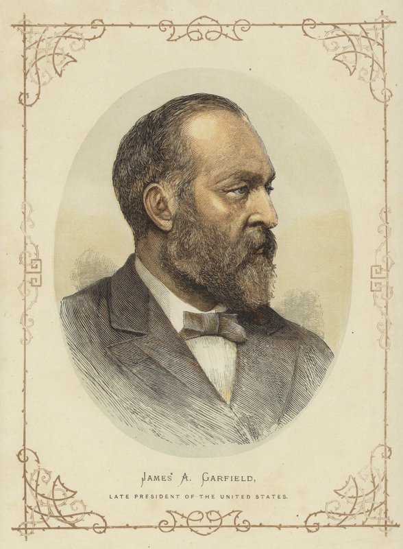 Retrato, de, james, um, garfield de American School