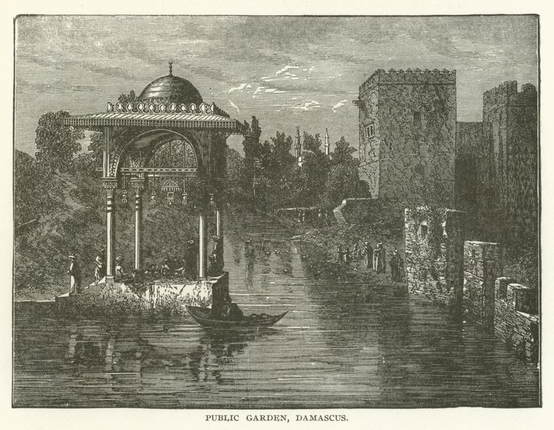 Jardim público, Damasco de American School