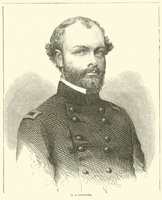 QA Gillmore, julho de 1863 de American School
