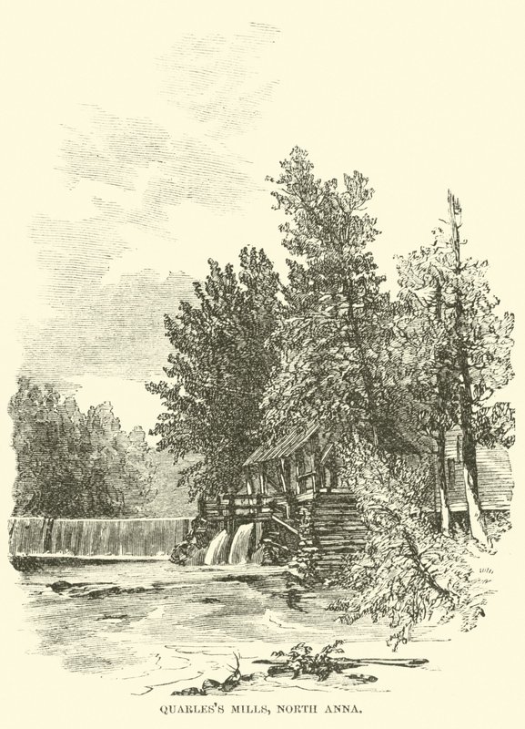Quarless Mills, North Anna, maio de 1864 de American School