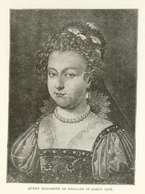 Rainha Elizabeth da Inglaterra no início da vida de American School