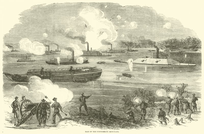 Invasão dos Confederados de Ferro, fevereiro de 1865 de American School