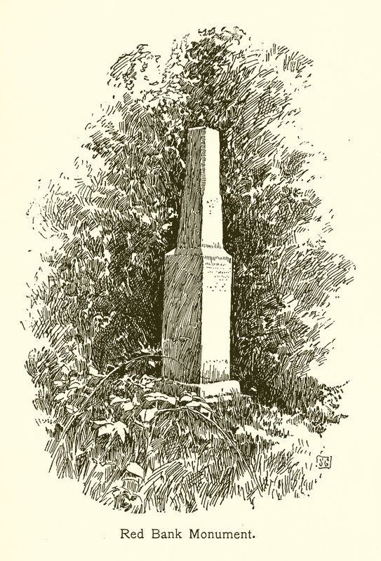 Monumento Red Bank, Valley Forge de American School