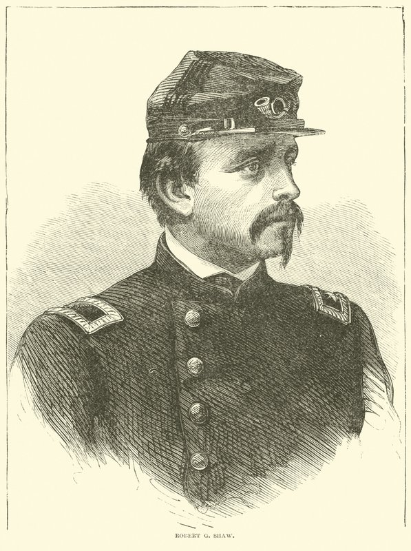 Robert G Shaw, julho de 1863 de American School