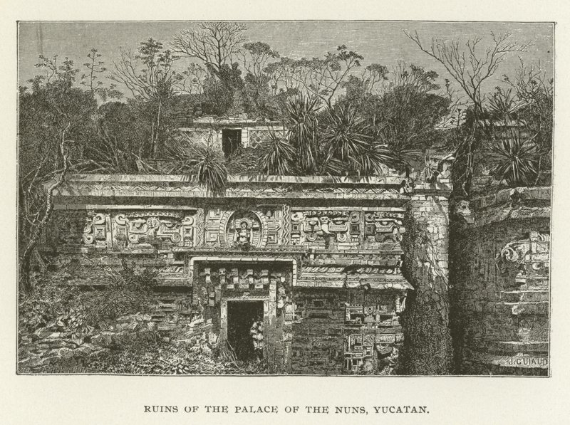 Ruínas do Palácio das Freiras, Yucatán de American School