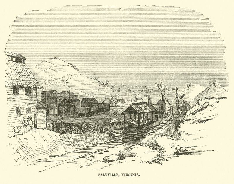 Saltville, Virgínia, dezembro de 1864 de American School