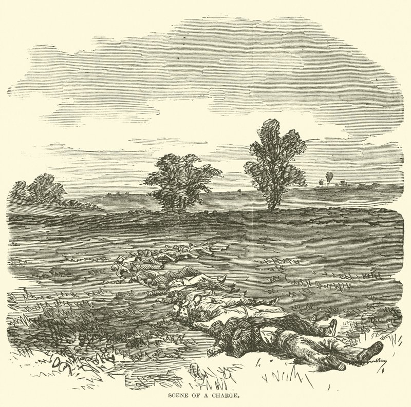 Cena de uma carga, setembro de 1862 de American School