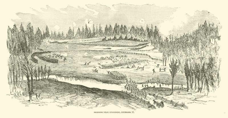 Escaramuça perto de Goldsboro, 17 de dezembro, dezembro de 1862 de American School