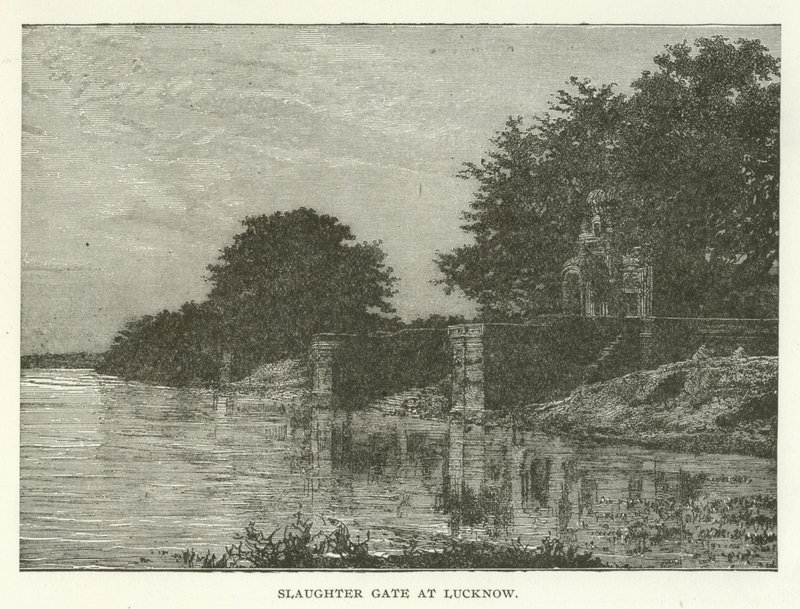 Portão de Slaughter em Lucknow de American School