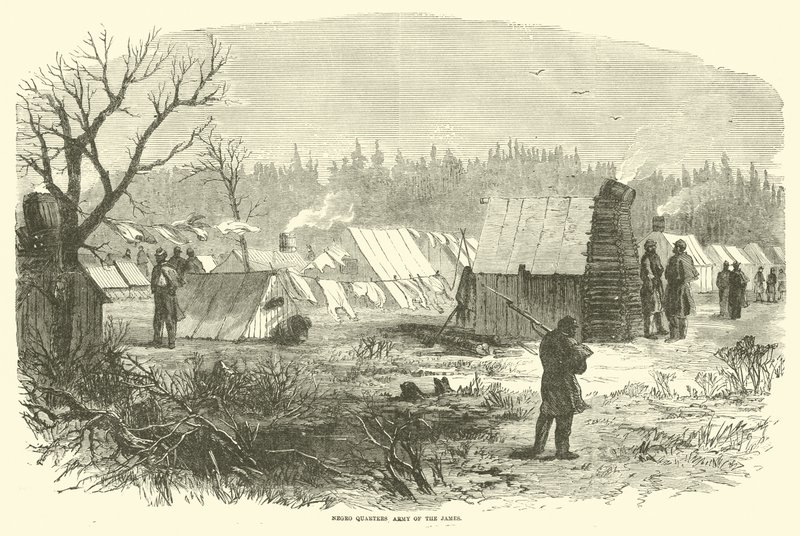 Quartel dos Escravos, Exército dos Tiago, Março de 1865 de American School
