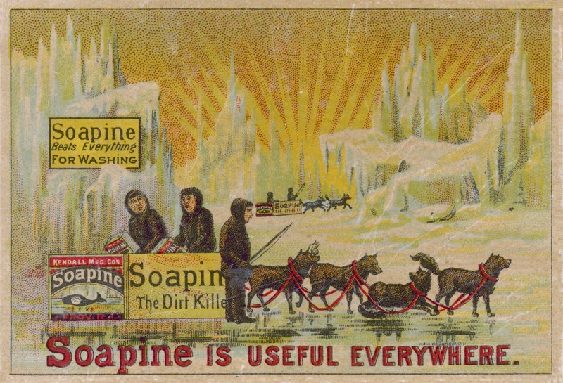 Soapine, o assassino da sujeira, no pólo norte de American School
