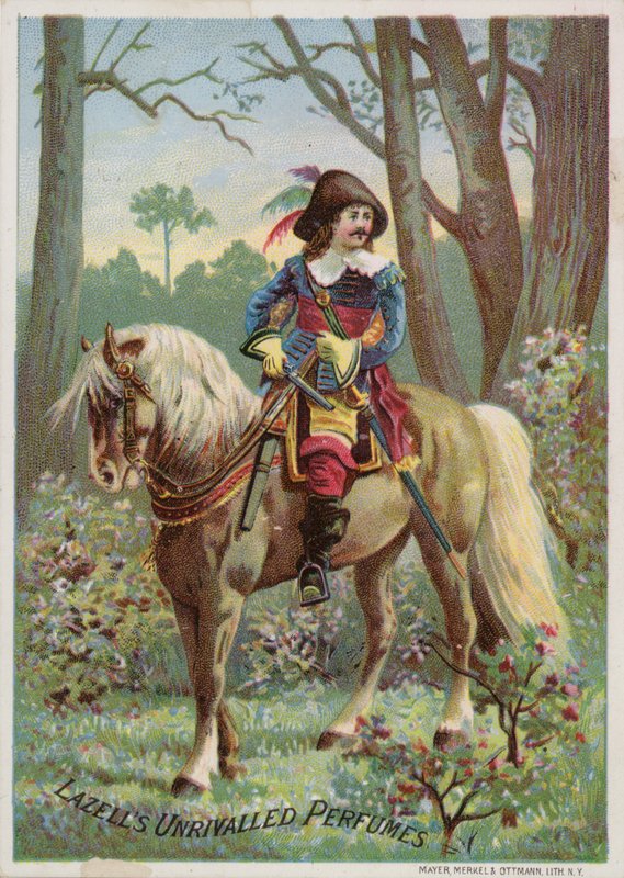 Soldado a cavalo de American School