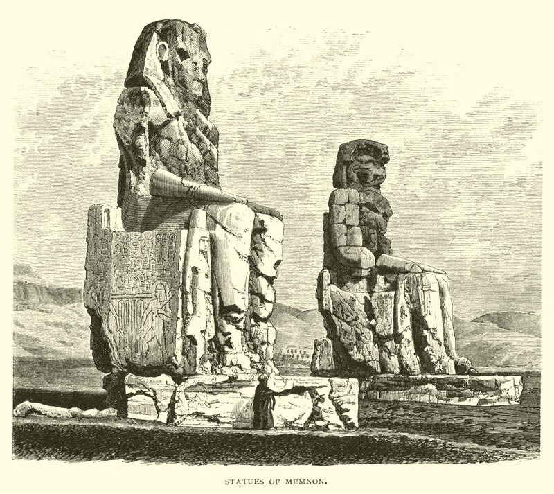 Estátuas de Memnon de American School