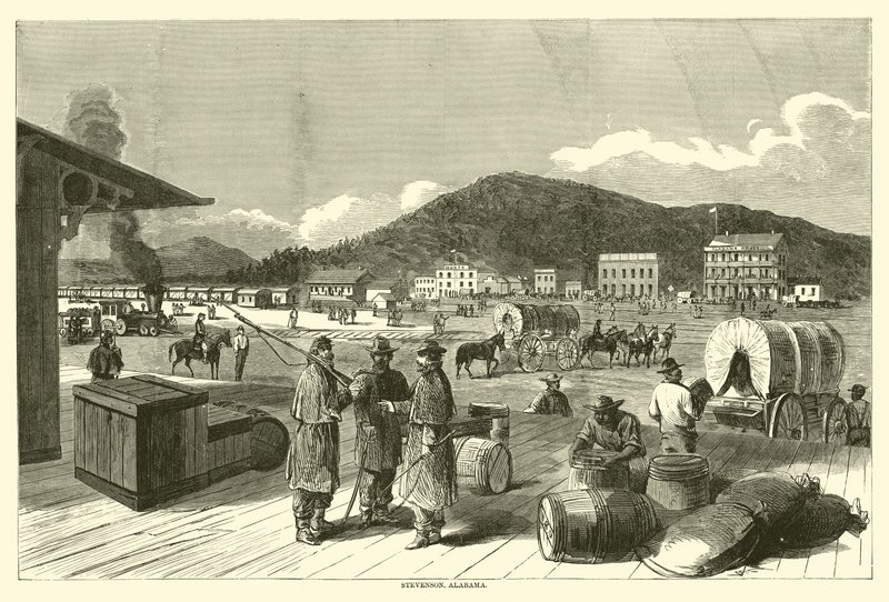 Stevenson, Alabama, agosto de 1863 de American School