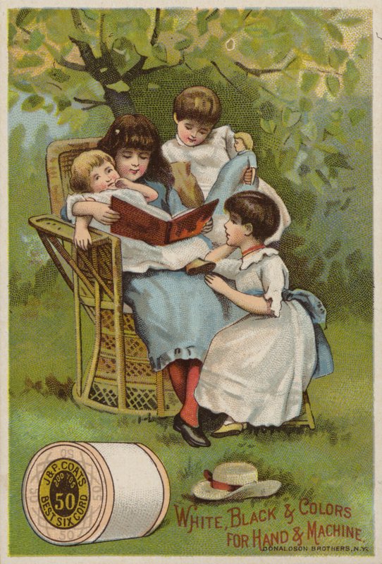 Hora da história no jardim de American School