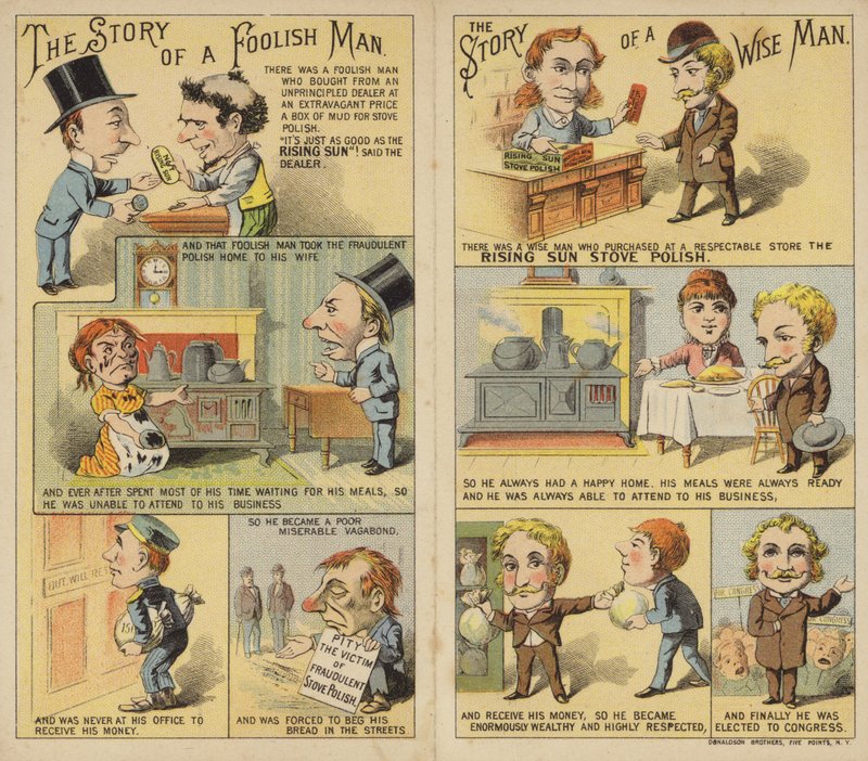 História do homem sábio e do homem tolo de American School