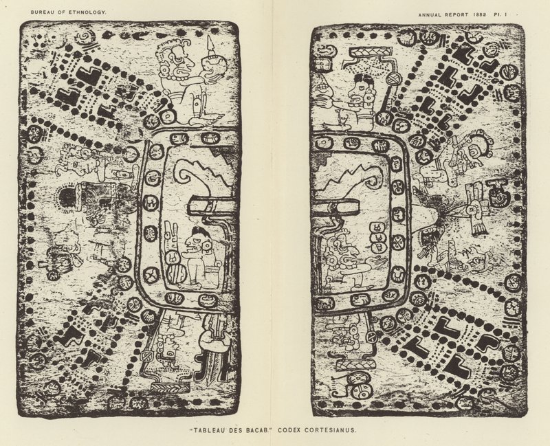 Tableau Des Bacab Codex Cortesianus de American School