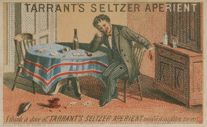Tarrants Seltzer Aperient, cartão de troca de American School