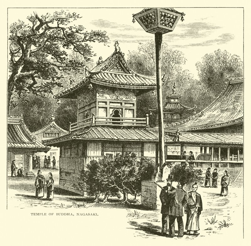 Templo de Buda, Nagasaki de American School