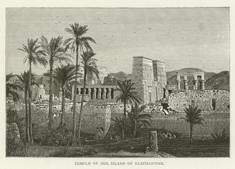 Templo de Isis, Ilha de Elefantina de American School