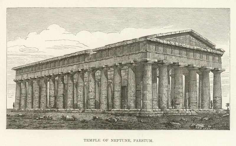 Templo de Netuno, Paestum de American School